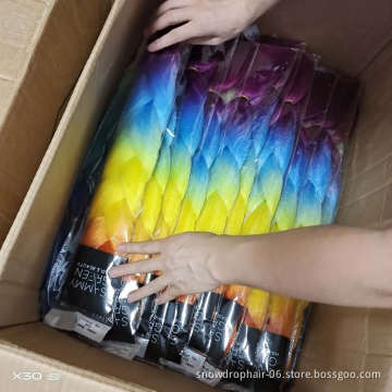 Low Price 120 Colors In Stock Ombre Jumbo Braid Hair Synthetic High Temperature Fiber Yaki Braiding Hair